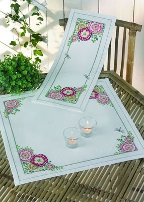 Broderipakning lber - Stokroser