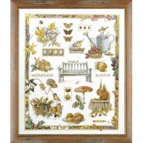 Broderipakning - Collage by Marjolein Bastin