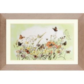 Broderipakning - Sommerfugle