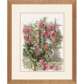 Broderipakning - Fuglerede