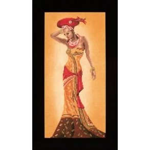 Broderipakning - Afrikansk mode II