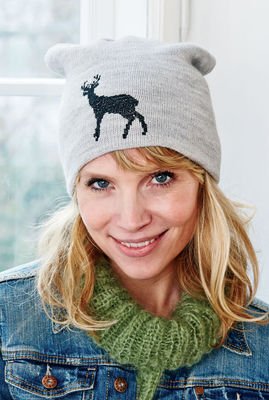 Broderi pakning - Smart Kronhjort til tjet