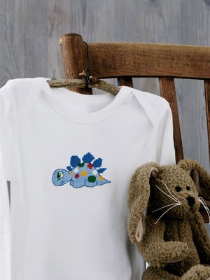 Broderipakning - vandoplsligt stramaj - Dino