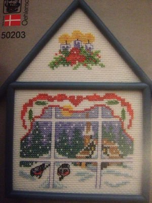 Broderipakning - Julehus III