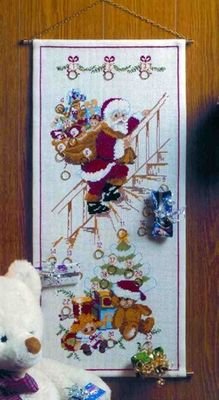 Broderipakning - Julekalender - Julemandens bes�g 2