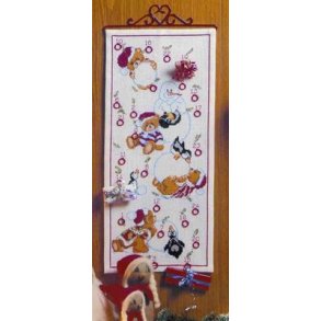 Broderipakning - Bamsenisser i sne