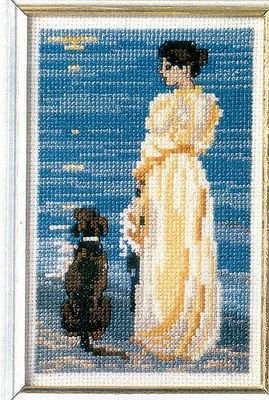 Broderipakning - Ved stranden