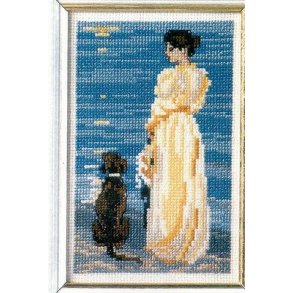 Broderipakning - Ved stranden