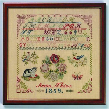 Broderipakning - Navneklud Anna Theis