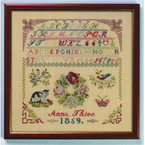 Broderipakning - Navneklud Anna Theis