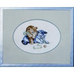 Broderipakning - 2 killinger