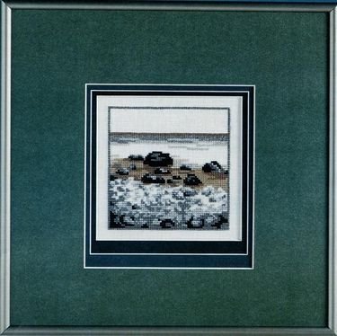 Broderipakning - Strandsten