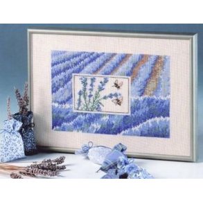 Broderipakning - Lavendel