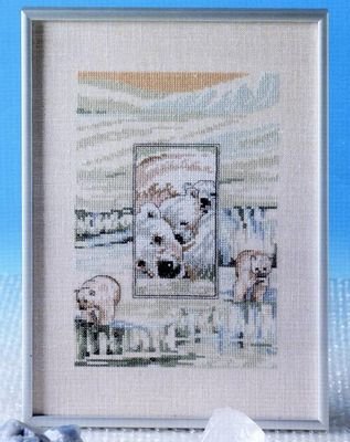 Broderipakning - Isbjrne