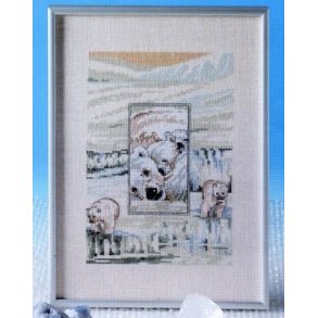 Broderipakning - Isbjrne