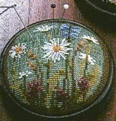 Broderipakning Nlepude Blomstermark