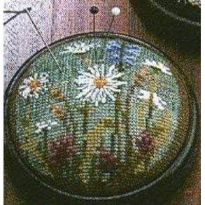 Broderipakning Nlepude Blomstermark