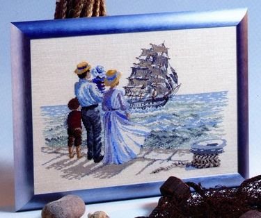 Broderipakning - Afsked med fuldriggeren