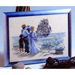 Broderipakning - Afsked med fuldriggeren