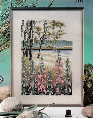 Broderipakning - Digitalis