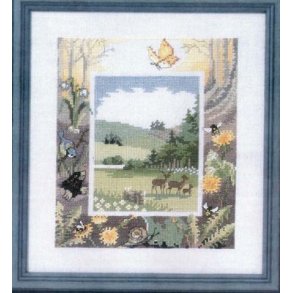 Broderipakning - 4 rstider - Forr 1