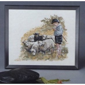 Broderipakning - Hyrdedreng