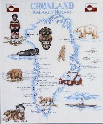 Broderipakning - Kalaalit Nunaat