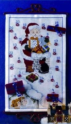 Broderipakning - Julekalender - Uro p taget