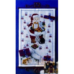 Broderipakning - Julekalender - Uro p� taget