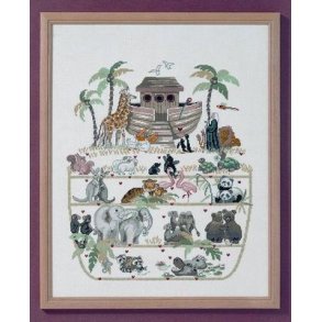 Broderipakning - Noahs Ark