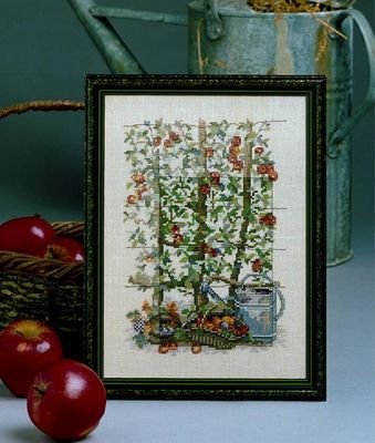 Broderipakning - Aeblegrd