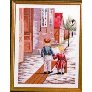 Broderipakning - Flugten til Amerika