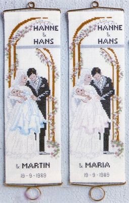 Broderipakning - Bryllupsklokkestreng