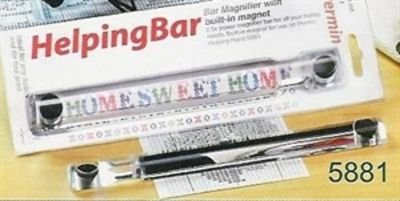 Luplinial til magnetpladen - 21 cm lang og 2,5 x forstrrelse