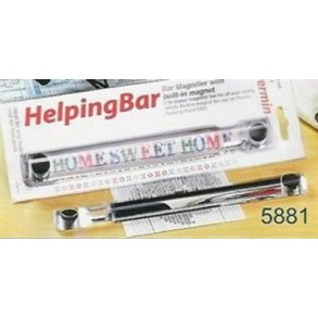 Luplinial til magnetpladen - 21 cm lang og 2,5 x forstrrelse