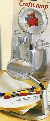 Bordlup med lys - 2 x forstrrelse