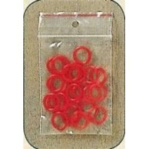 24 ringe til julekalender - Rde