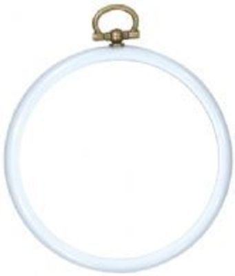 Ramme - Hvid plastik