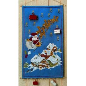 Broderipakning - Julemand i kane