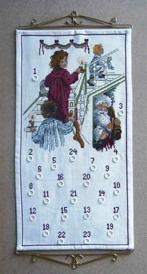 Broderipakning - Julekalender - Forventninger