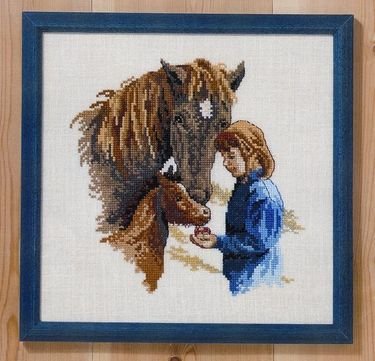 Broderipakning - Fodring