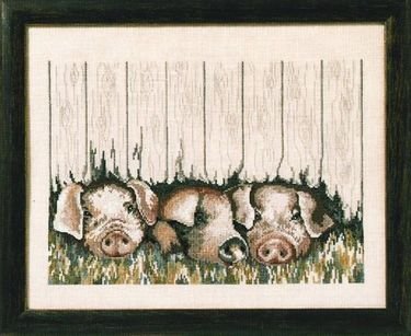 Broderipakning - Grise