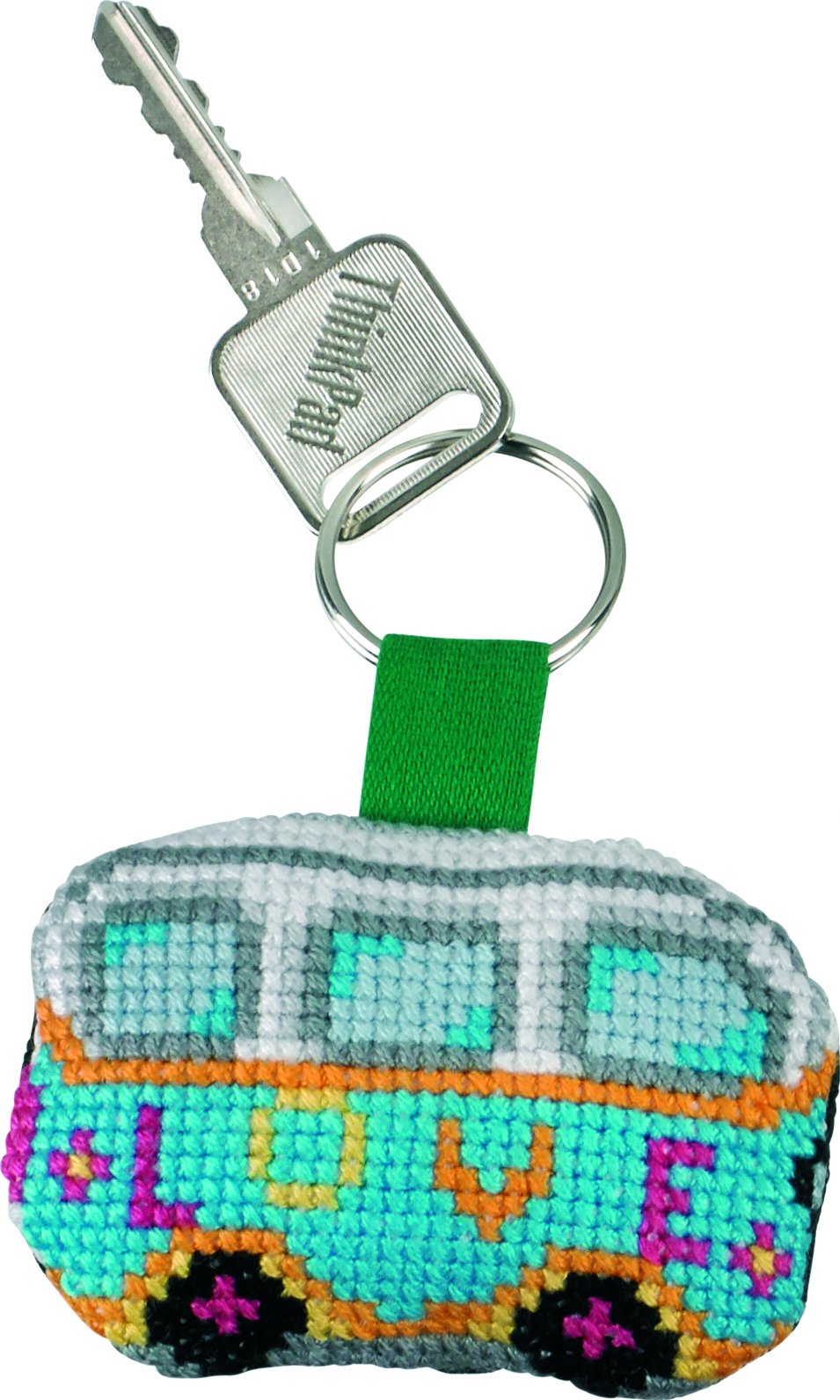 Broderipakning - Nglering - VW rugbrd LOVE