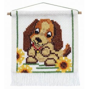 Broderipakning - My First Kit - Hund