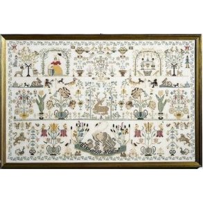 Broderipakning - Navneklud - En hollandsk sknhed anno 1790