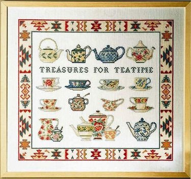 Broderipakning - Treasures for Teatime