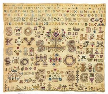 Broderipakning - Navneklud