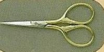 Broderisaks - Lvesaks forgyldt