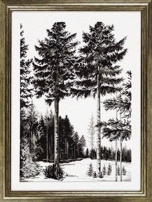 Broderipakning - Efterr i grafik