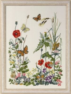 Broderipakning - Sommerblomster 1